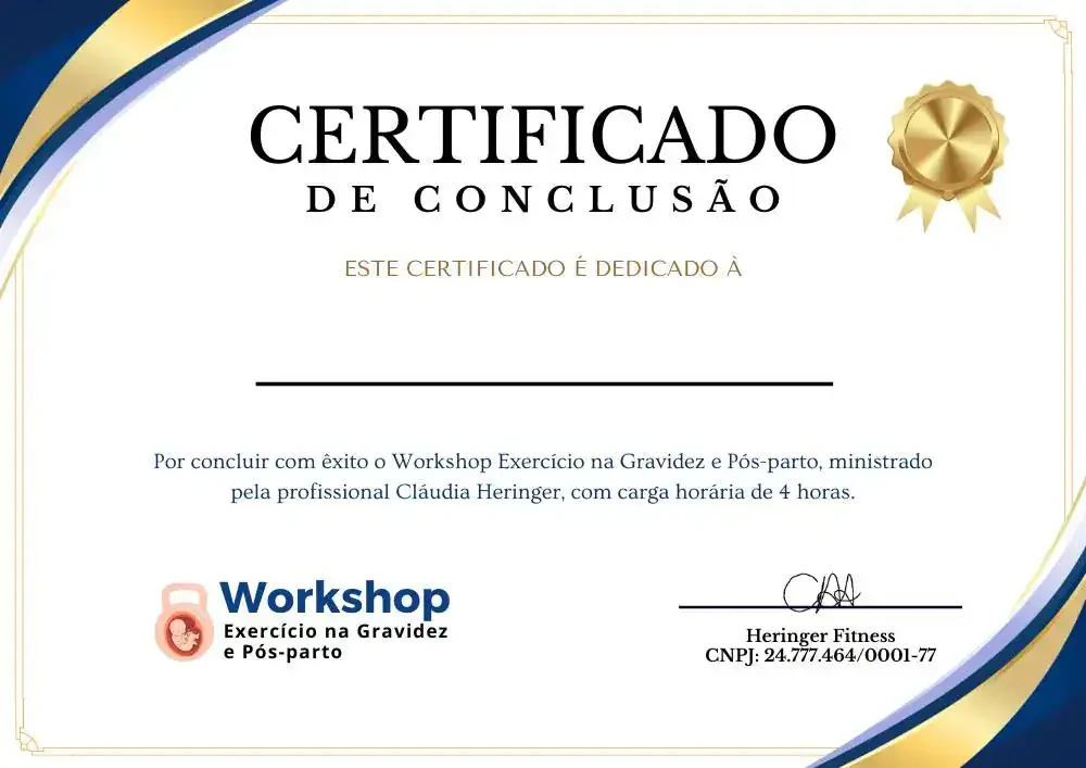 Modelo do certificado de 4 horas do Workshop, dedicado a Felipe Nunes